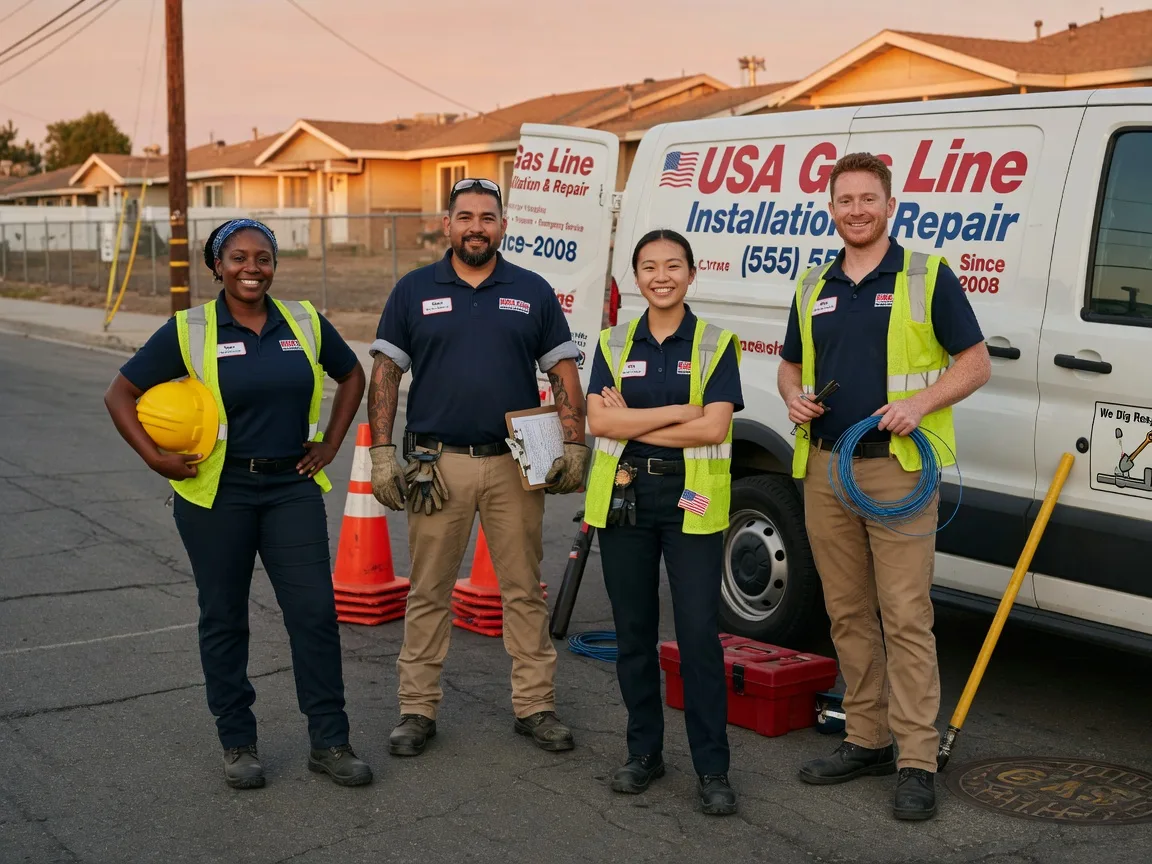 Gas Line Installation company in Winnie, TX